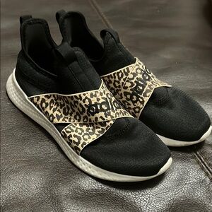 Adidas Leopard Print Slip-On Sneakers